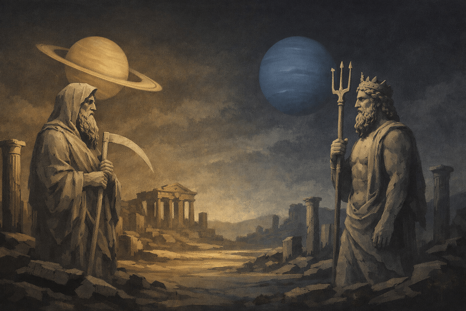 Το Κυλώνειον Άγος: ο Κρόνος και ο Ποσειδώνας στον Κριό 2 Το Κυλώνειον Άγος: ο Κρόνος και ο Ποσειδώνας στον Κριό 1