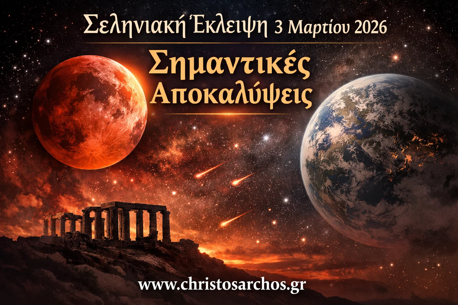 Σεληνιακή Έκλειψη στην Παρθένο 3 Μαρτίου 2026 1