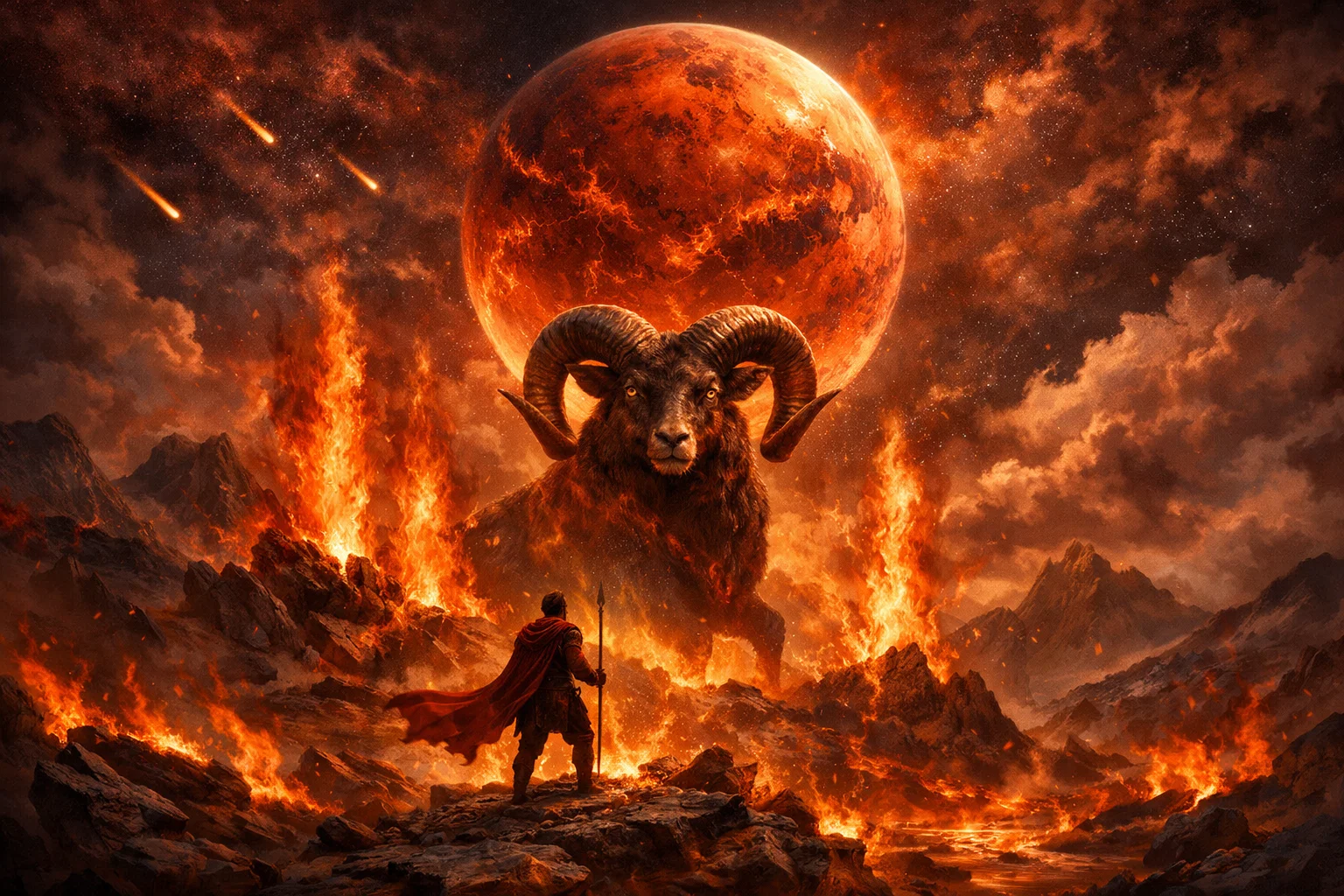 Άρης στο Κριό: Η φωτιά επιστρέφει στο Σπίτι της. 9/4 - 19/5 2026 1